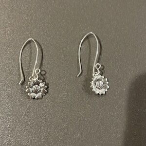 Sunflower earrings